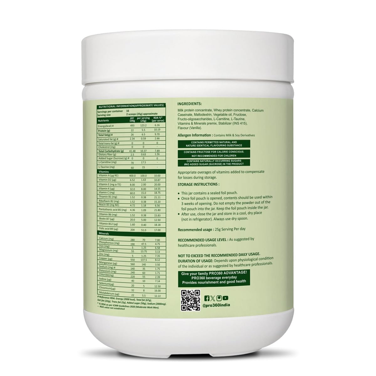 Generic Nefro HP Powder Vanilla Flavour, 1 oz