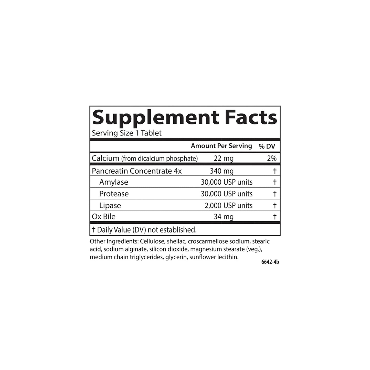 Carlson Natural Digestive Enzymes Digestive Aid #34 with Protease, Amylase & Lipase, 250 Tablets