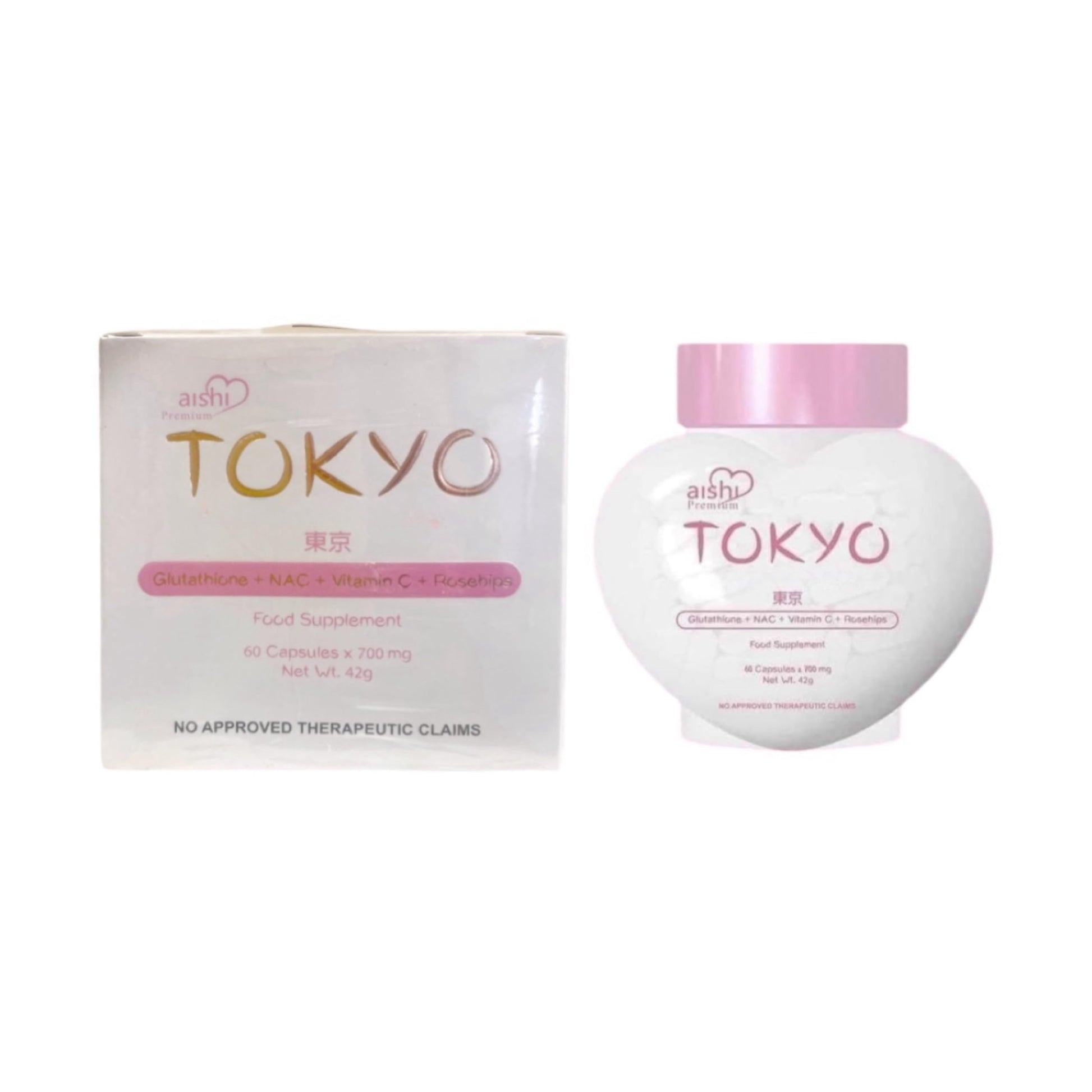 Aishi Premium Tokyo Glutathione 60 Capsules