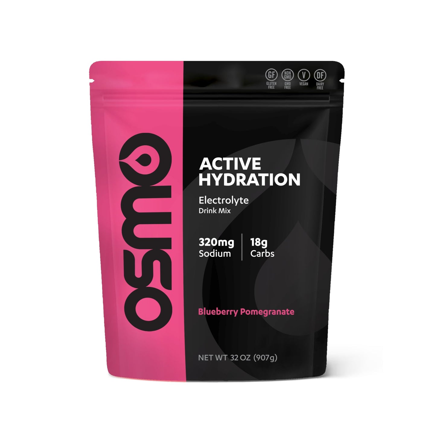 Osmo Active Hydration Electrolyte Powder Blueberry Flavor, 32 Servings