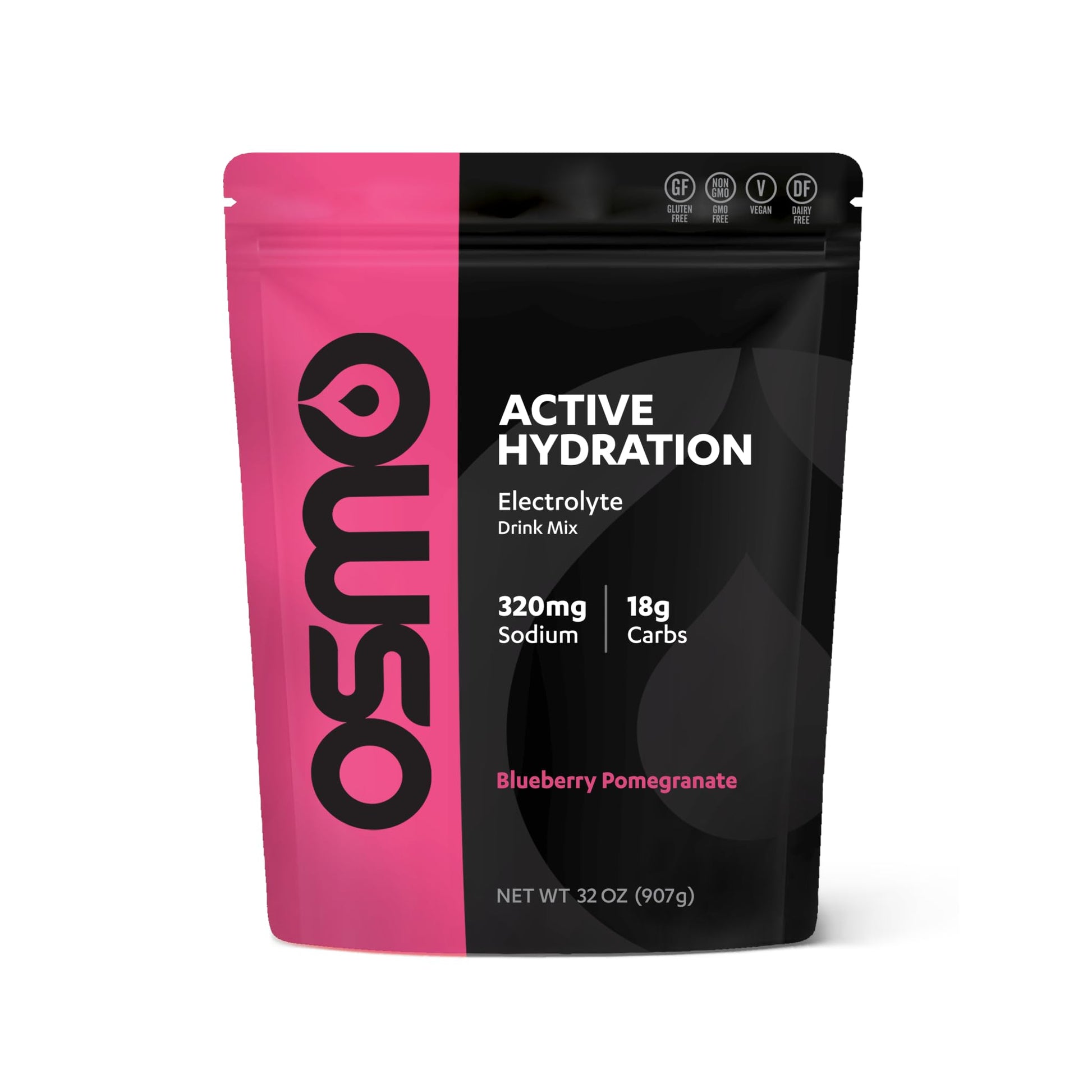 Osmo Active Hydration Electrolyte Powder Blueberry Flavor, 32 Servings
