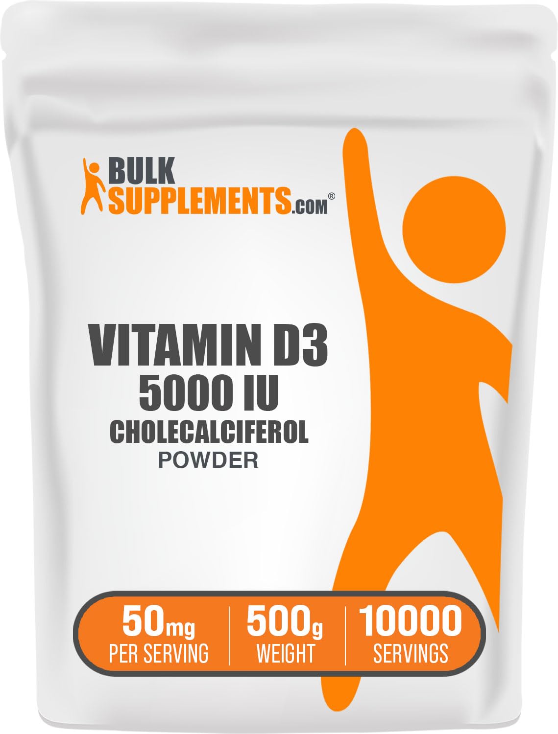 BulkSupplements Vitamin D3 Powder 17.5 oz