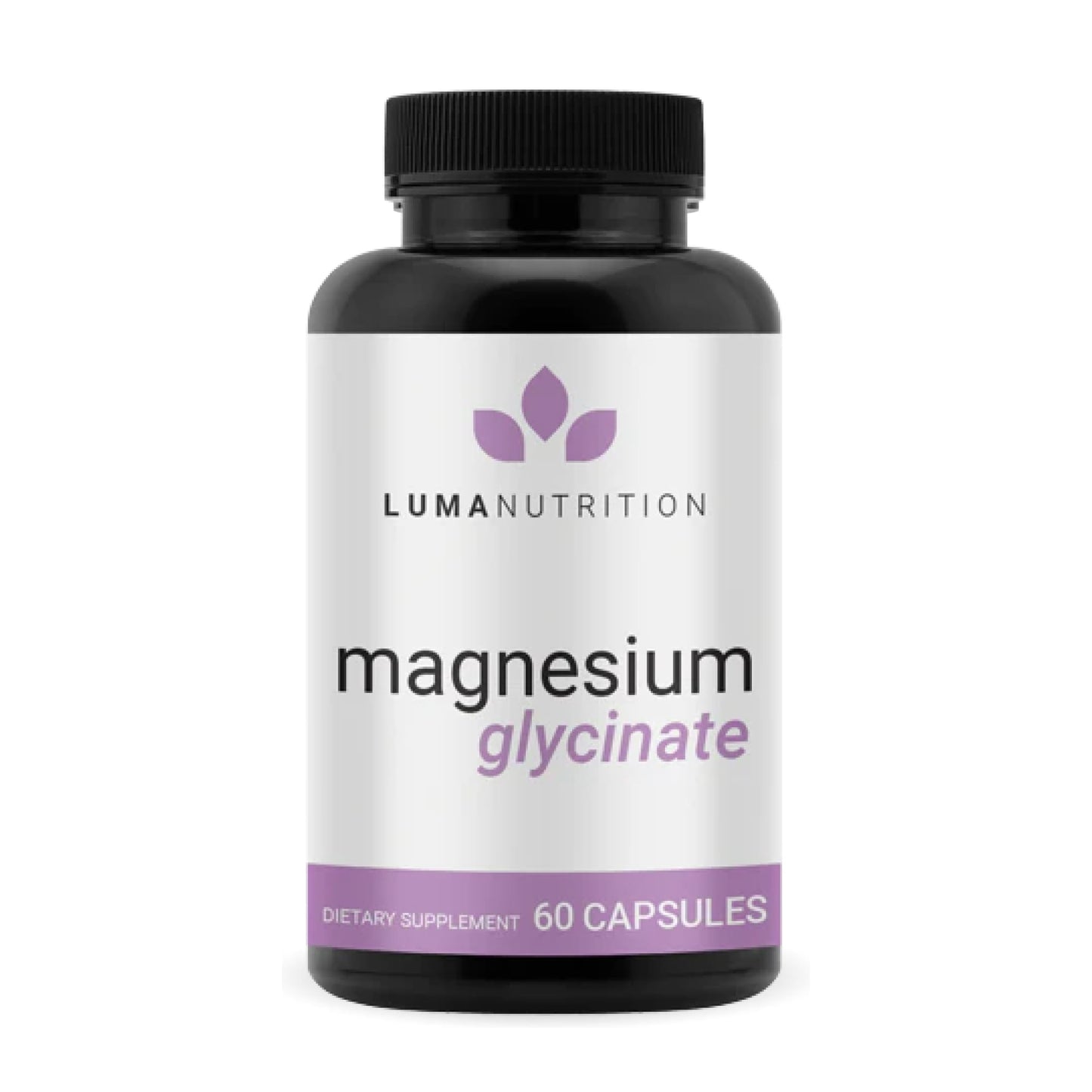 Luma Nutrition Magnesium Glycinate 1000mg Capsules, 60 Count