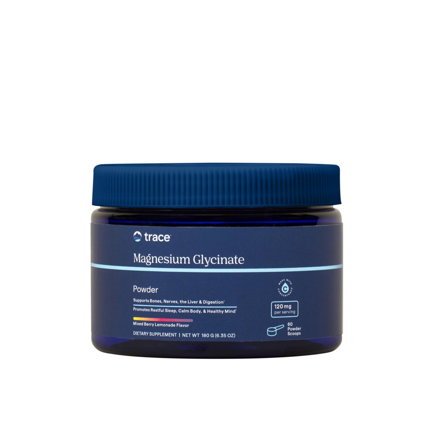 Trace Minerals Magnesium Glycinate Powder 6.35 oz