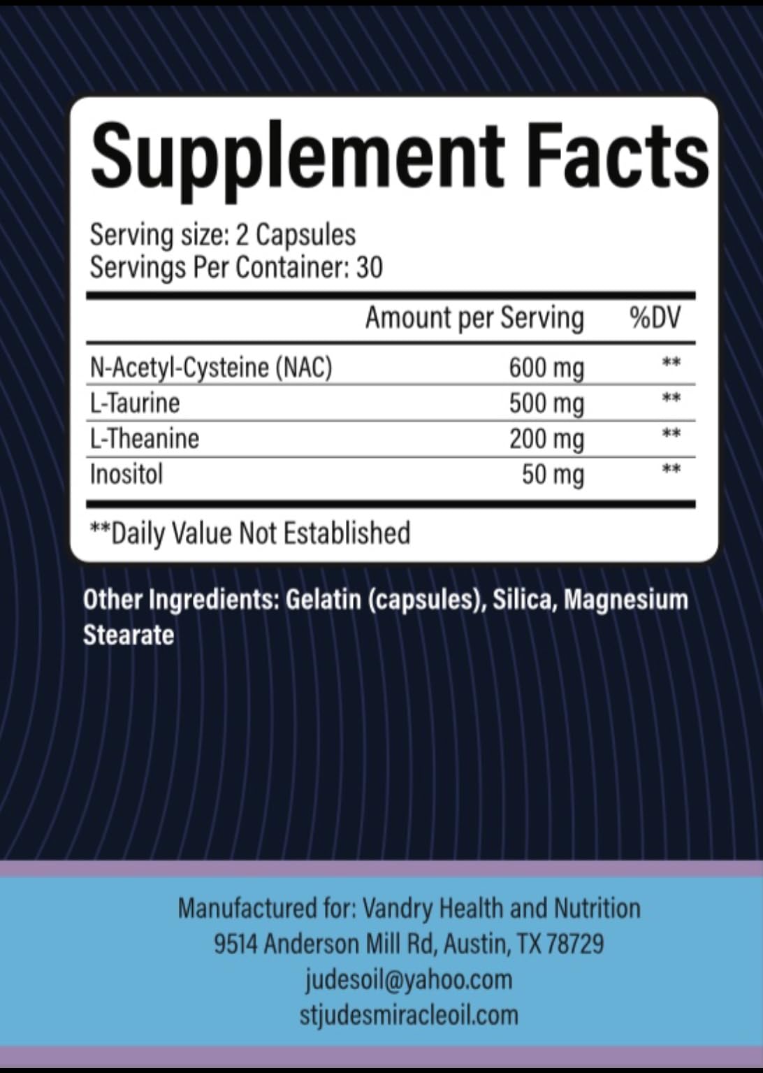 St. Jude's Miracle Oil Got Sleep? Sleep & Detox Sleep Aid for Restful Sleep - Melatonin Free, Supports Restful Sleep & Recovery, 60 Capsules