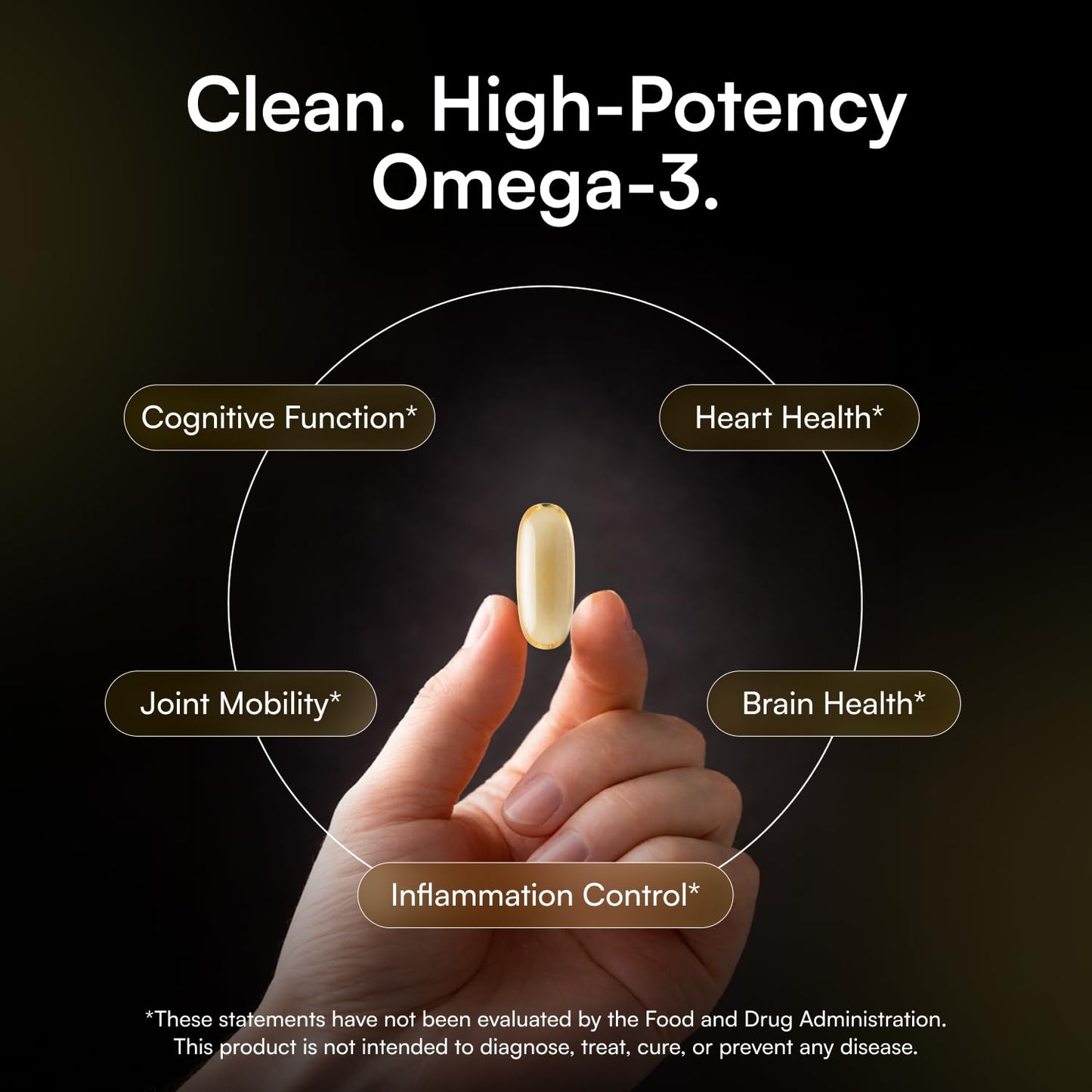 NEUROPTIMA Omega-3 Fish Oil Softgels 60 Count