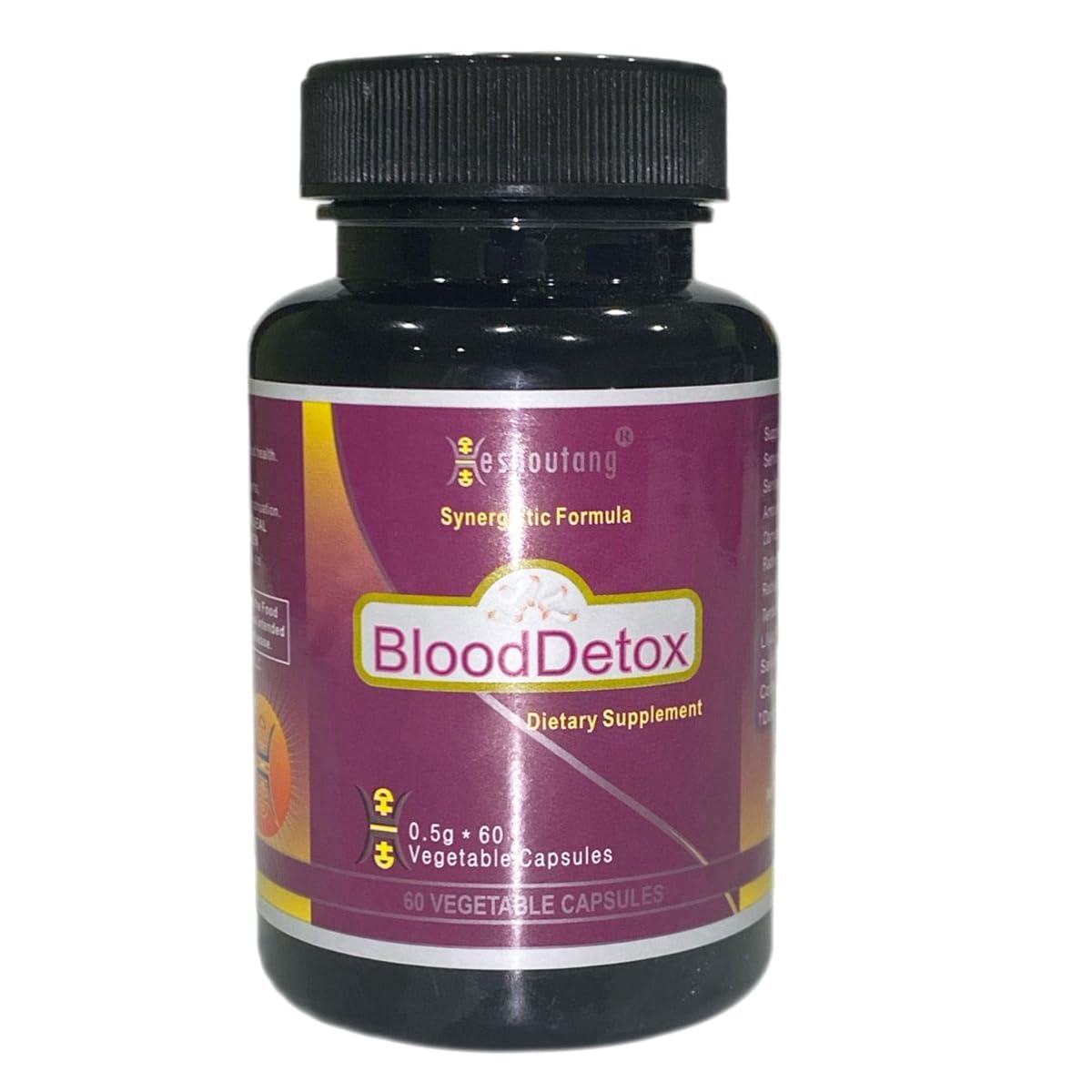 Heshoutang BloodDetox Market Proven Herbal Blood Cleanser 60 Capsules