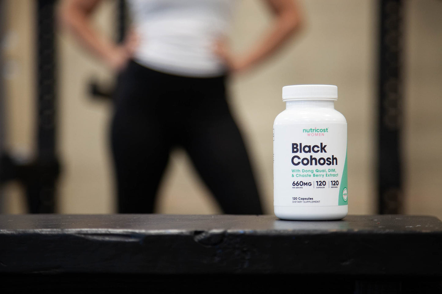 Nutricost Black Cohosh for Women (660mg) Capsules, 120 Count