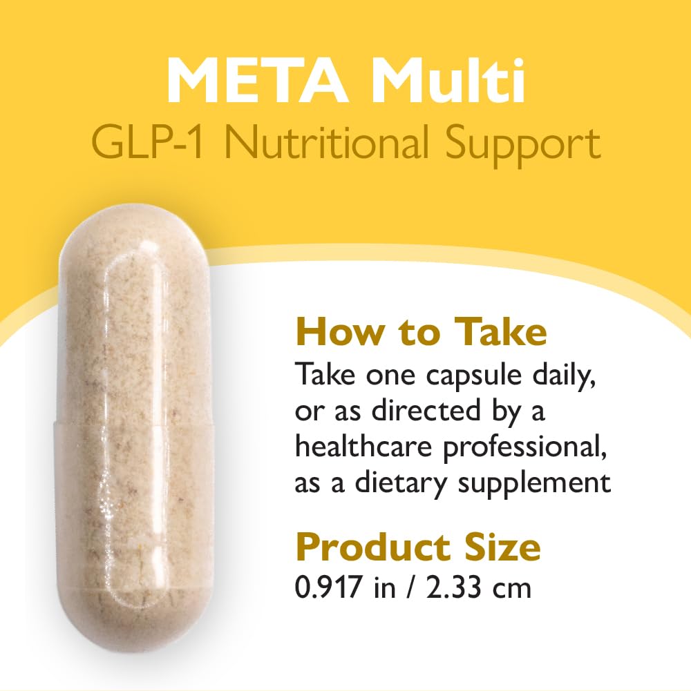 Celebrate Bariatric Supplements META Multi GLP-1 Multivitamin Weight Support 30 Capsules
