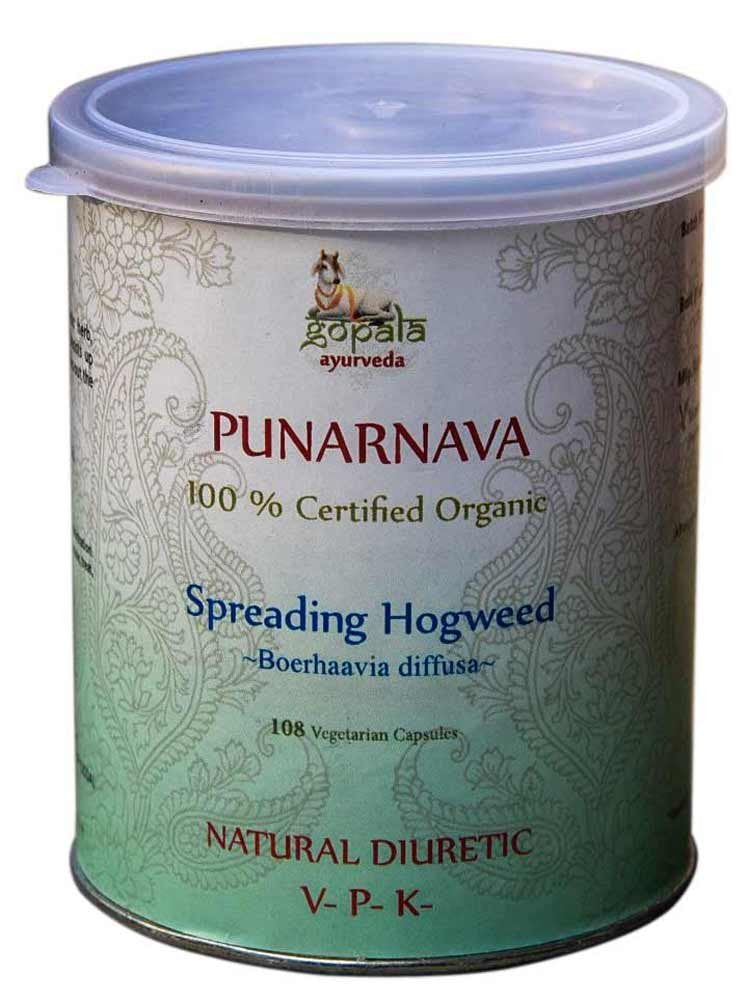 Gopala Organic Punarnava Capsules, 1 Capsule