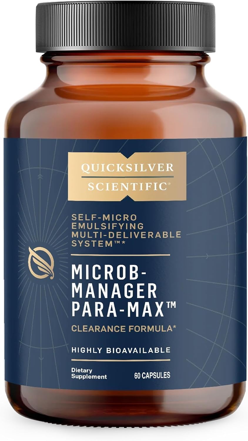 Quicksilver Scientific Microb-Manager para-Max Capsule 60 Count