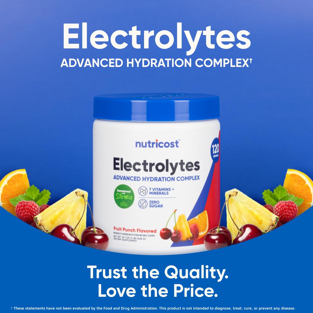 Nutricost Electrolyte Complex Powder, 16.7 oz