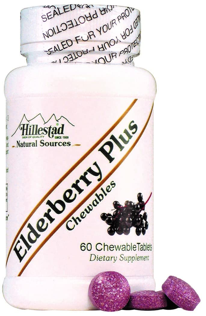 Generic Elderberry Plus Chewables Tablet, 60 Tablets