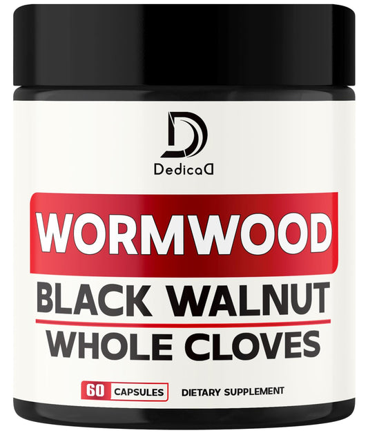 DEDICAD 12in1 Wormwood Capsules, 60 Capsules