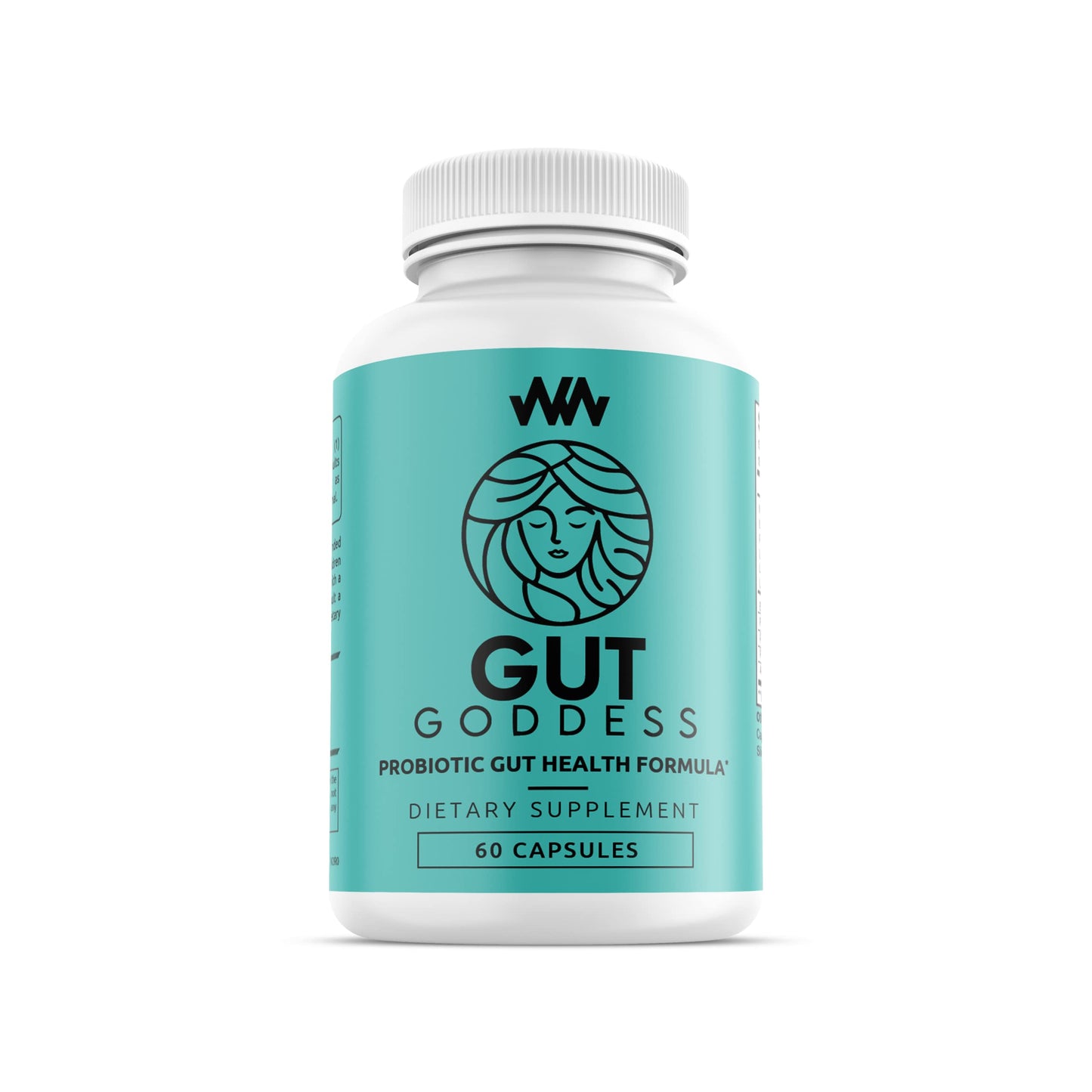 Warped Wellness Womens Gut Health Support Supplement Capsule, 60 Count