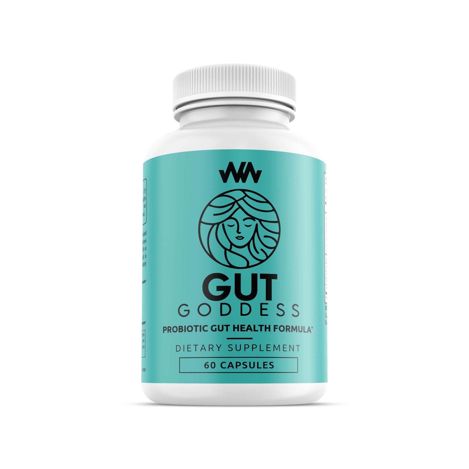 Warped Wellness Womens Gut Health Support Supplement Capsule, 60 Count