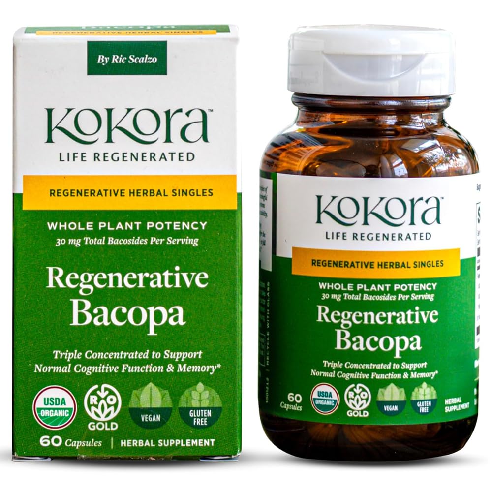 Kokora Regenerative Bacopa Capsule 60 Count