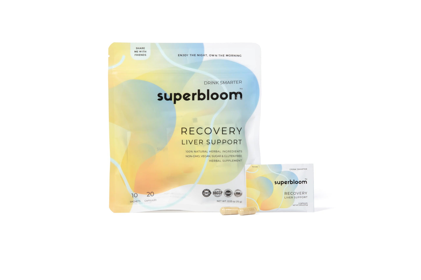 Superbloom Recovery Liver Support Capsule 20