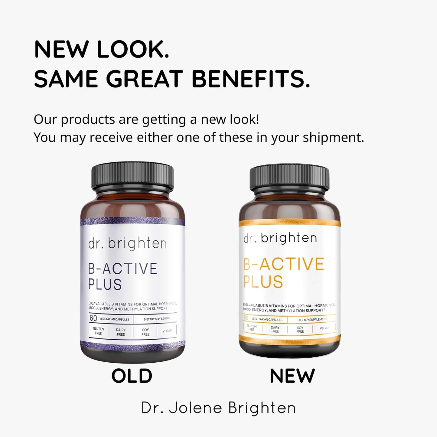 Dr. Brighten B-Active Plus Capsules, 60 Count
