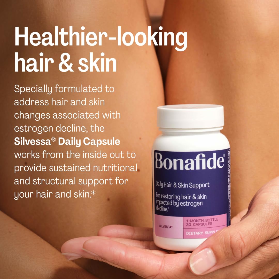 Bonafide Silvessa Hair & Skin Support Capsules 90 Capsules