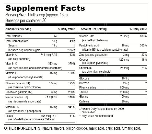 Life Enhancement FASTBLAST Powder 30