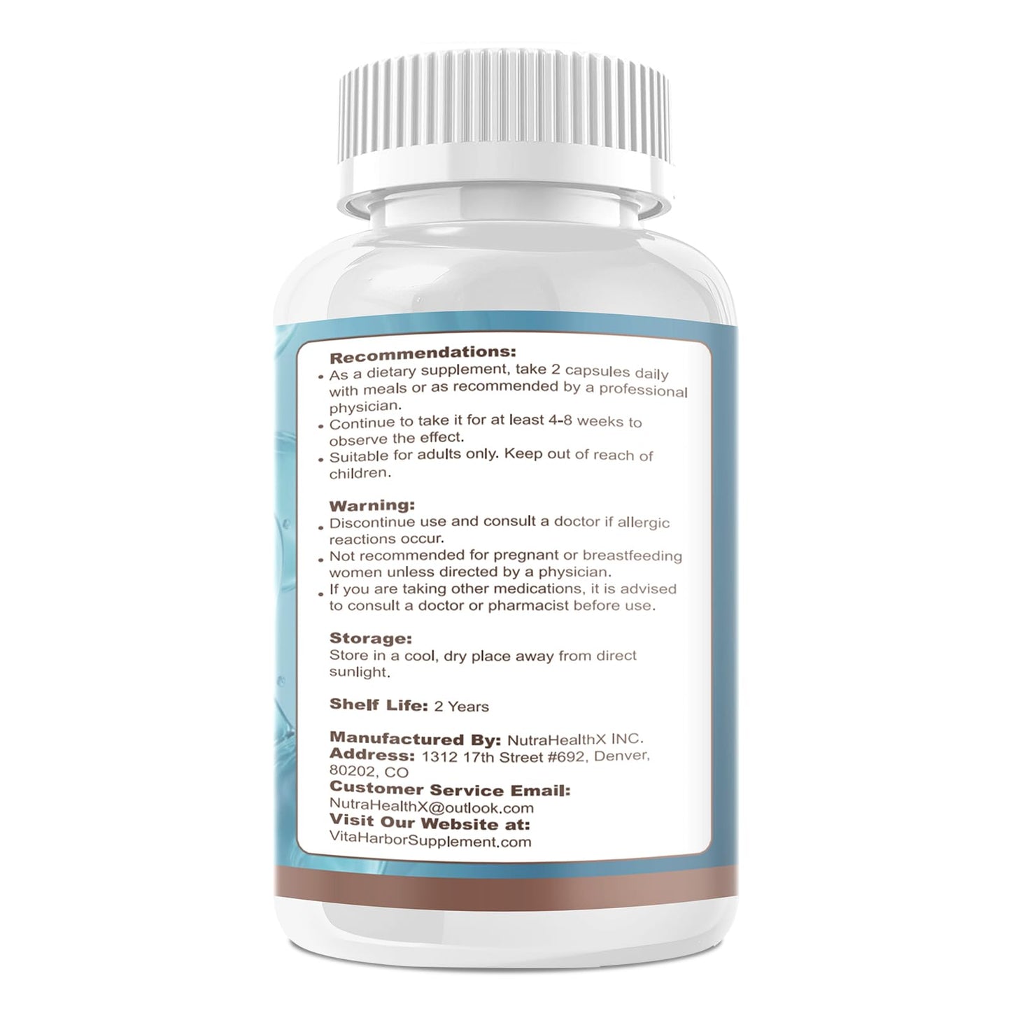 VitaHarbor Cortisol Supplement 4-in-1 Cortisol Reducer Capsules, 90 Veg Caps