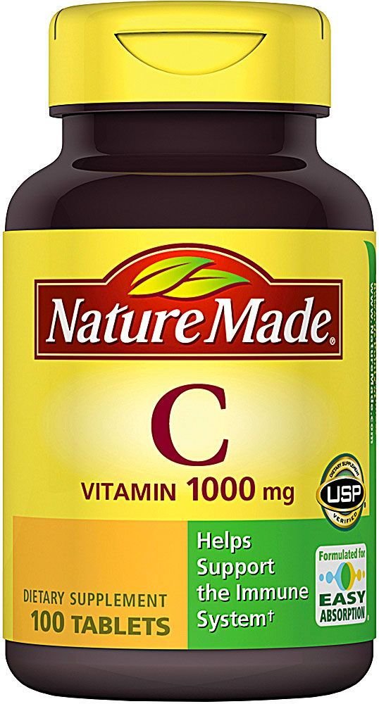 Nature Made Vitamin C 1000 mg Tablets 100 Count