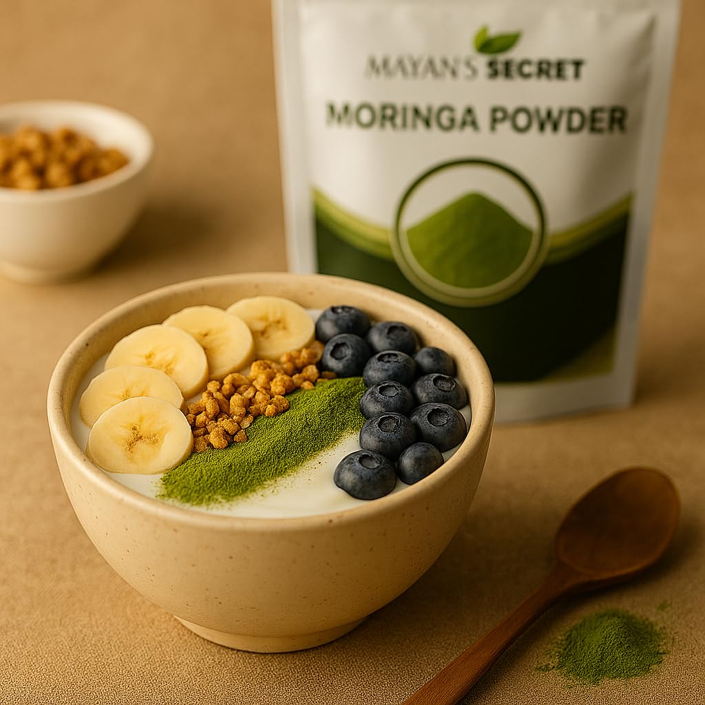 Mayan's Secret Pure Moringa Powder, Organic, 12 Ounce