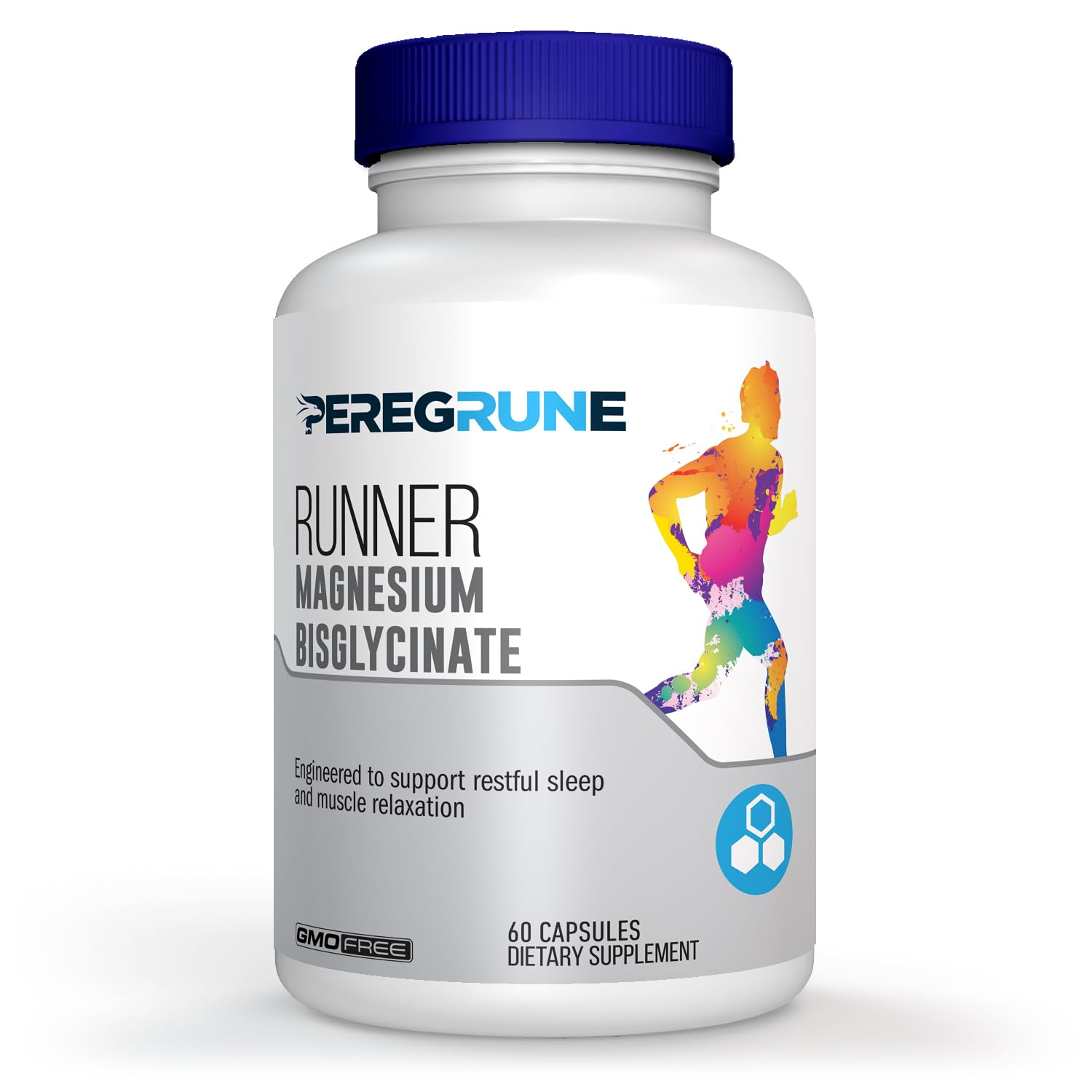 PEREGRUNE Magnesium Bisglycinate Capsule, 200 mg, 60 Capsules