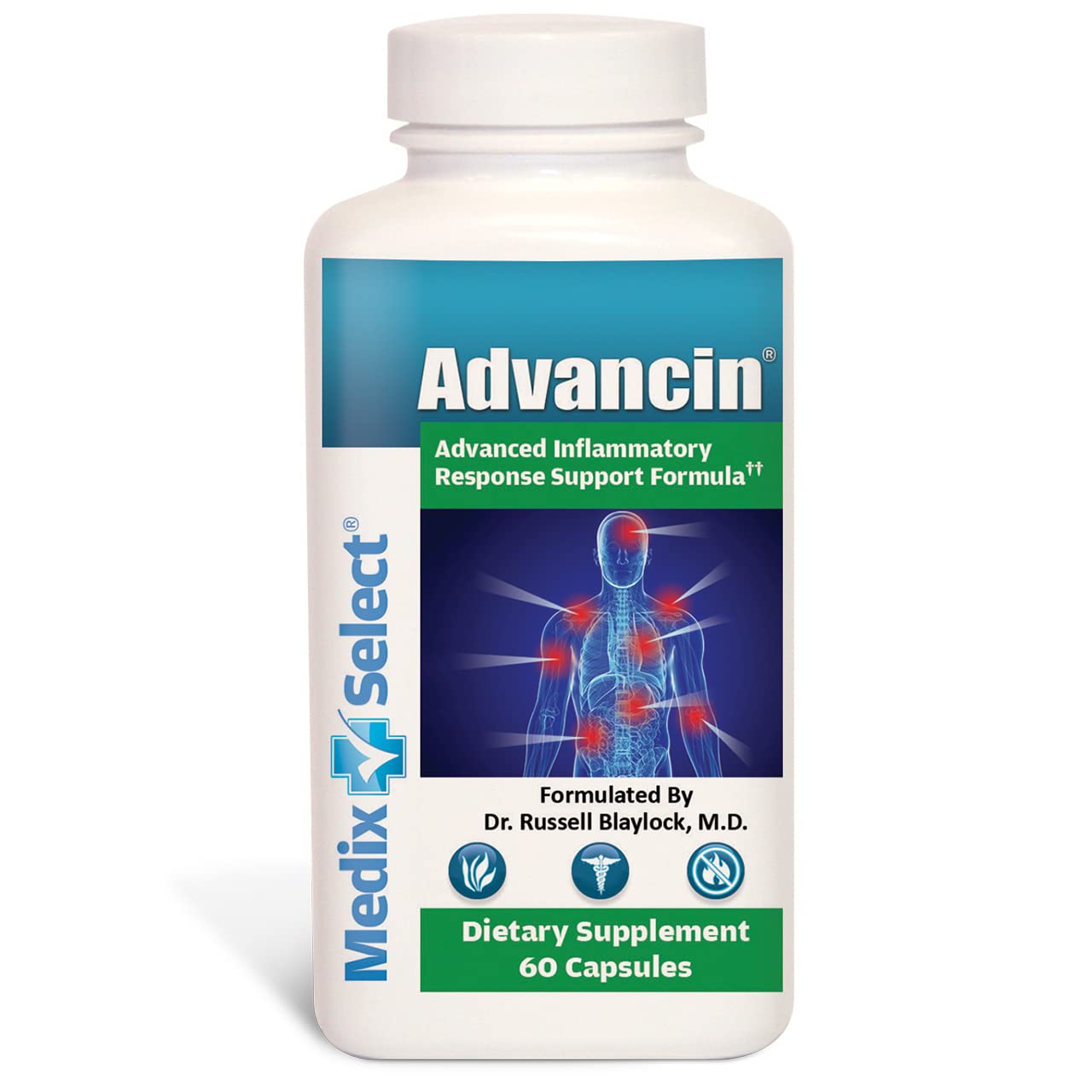Advancin Inflammatory Support Formula 60 Capsules