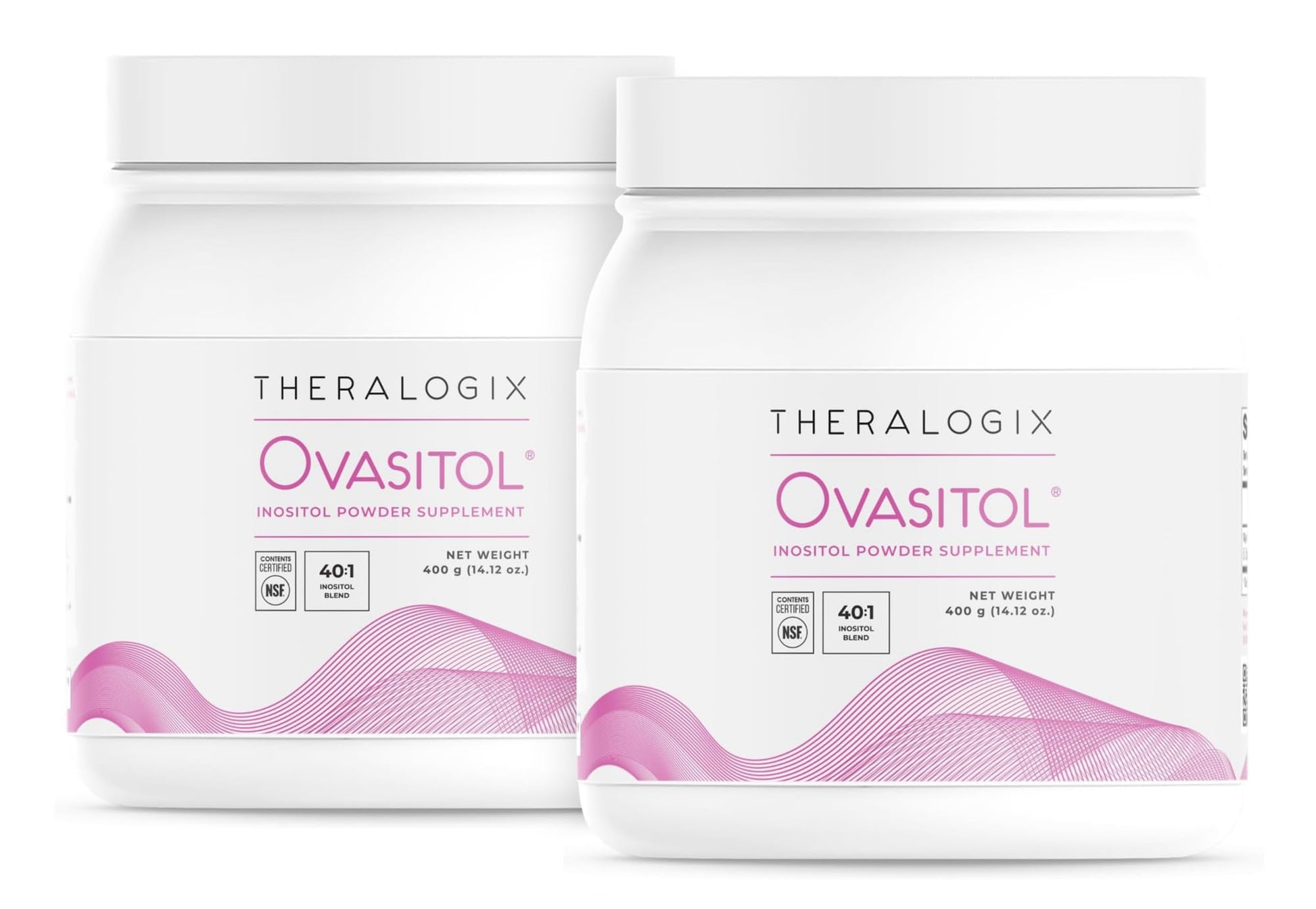 Theralogix Ovasitol Inositol Powder, Pack of 2, 28.24 Ounce