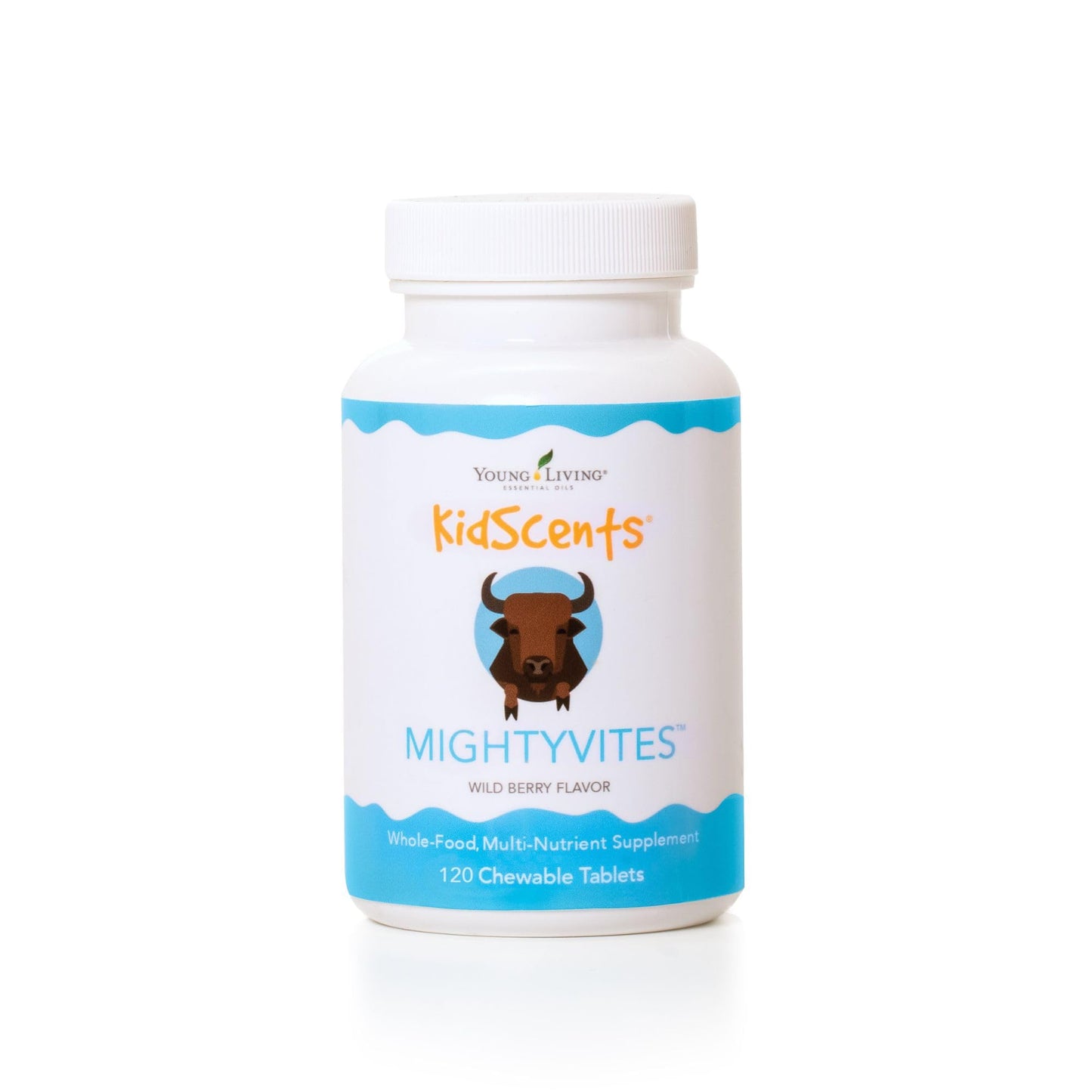Young Living KidScents MightyVites Children's Multivitamins Chewables, 120 Count