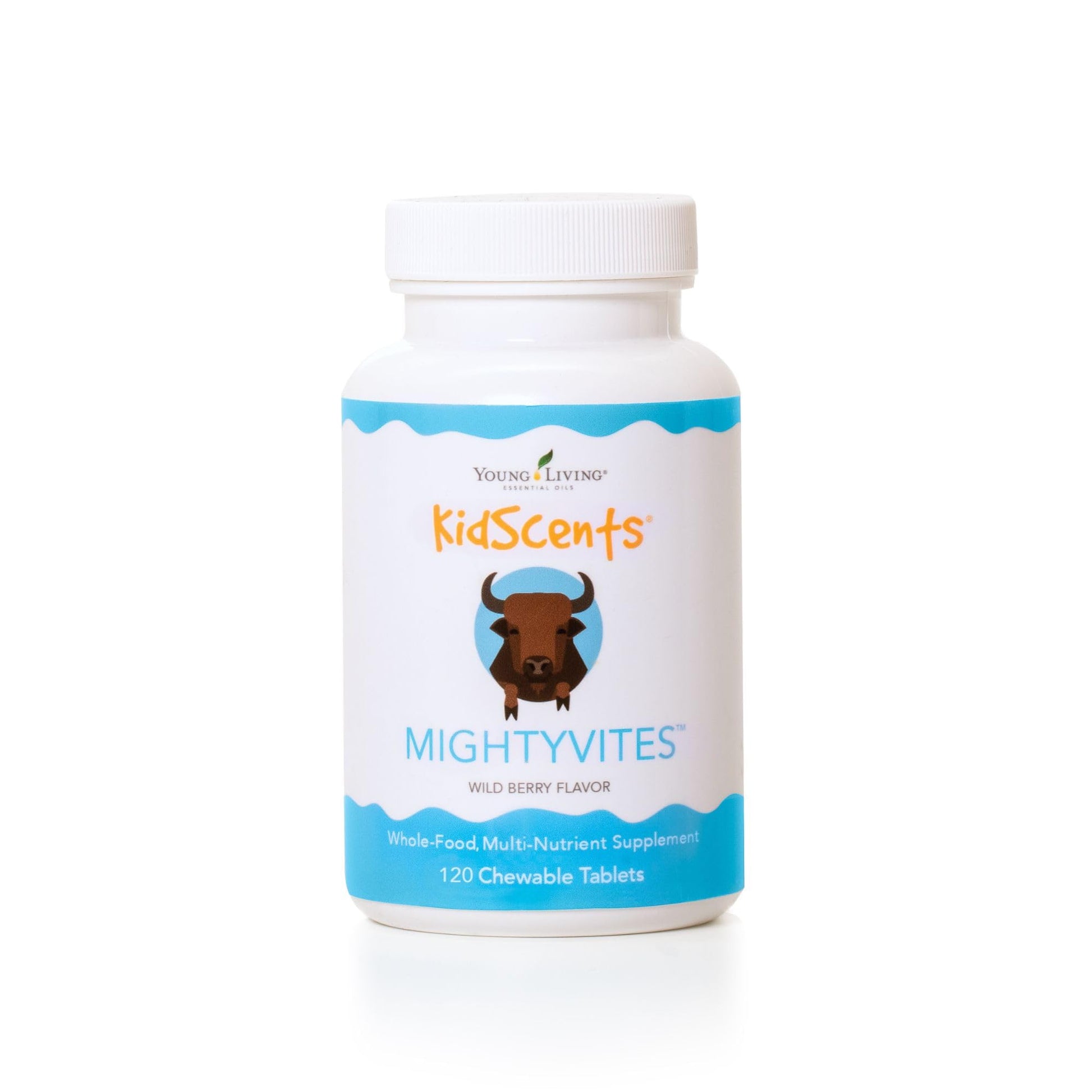 Young Living KidScents MightyVites Children's Multivitamins Chewables, 120 Count