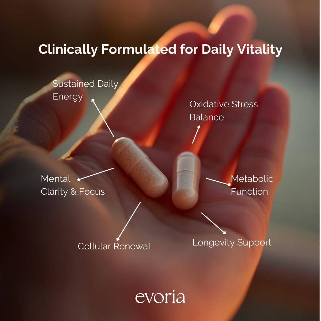 Evoria Health Morning Boost Capsules, 60 Count