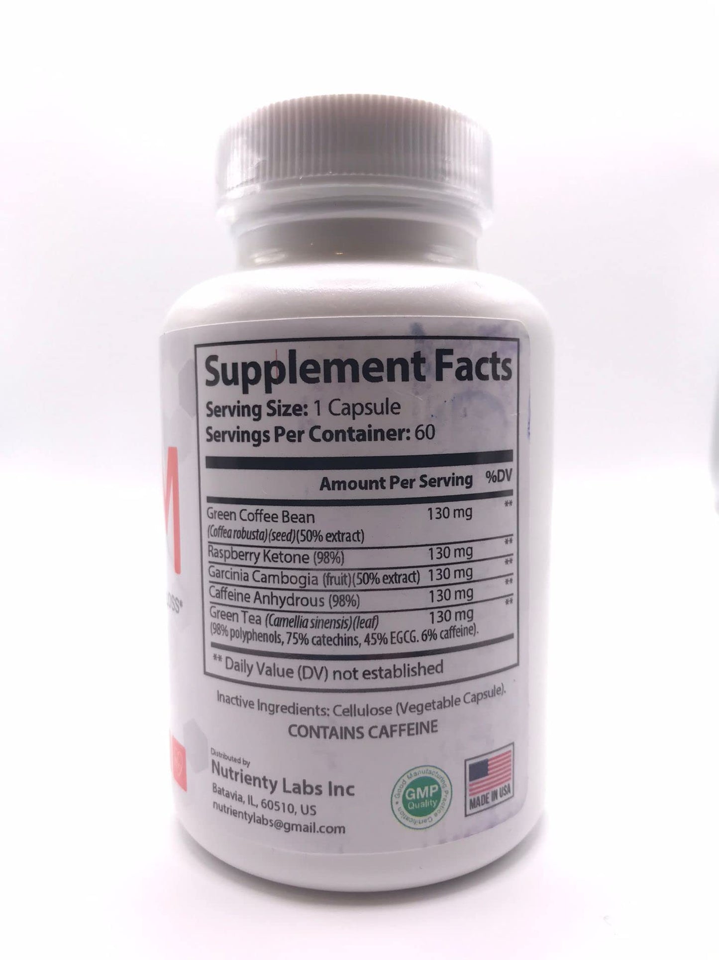 Pharmagetics Nutra City Keto Burn AM Morning Ketogenic Weight Management, 180 Capsules