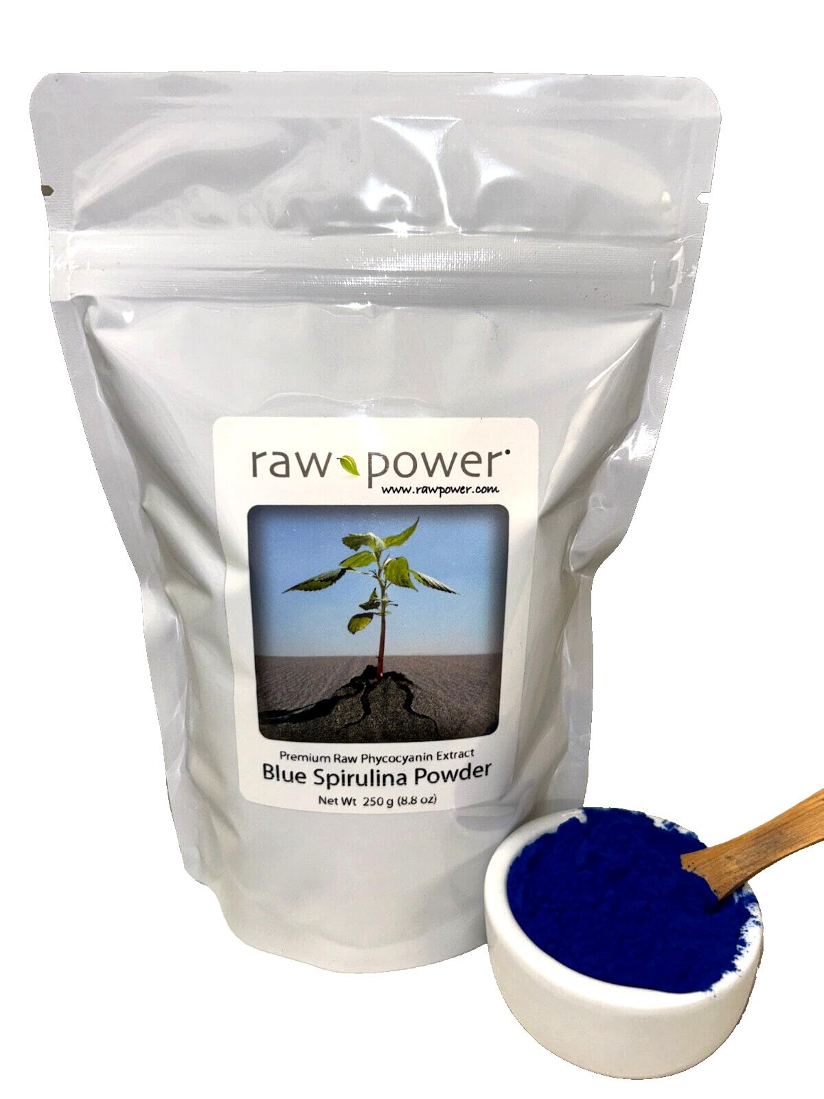 Raw Power Blue Spirulina Powder 8.82 oz