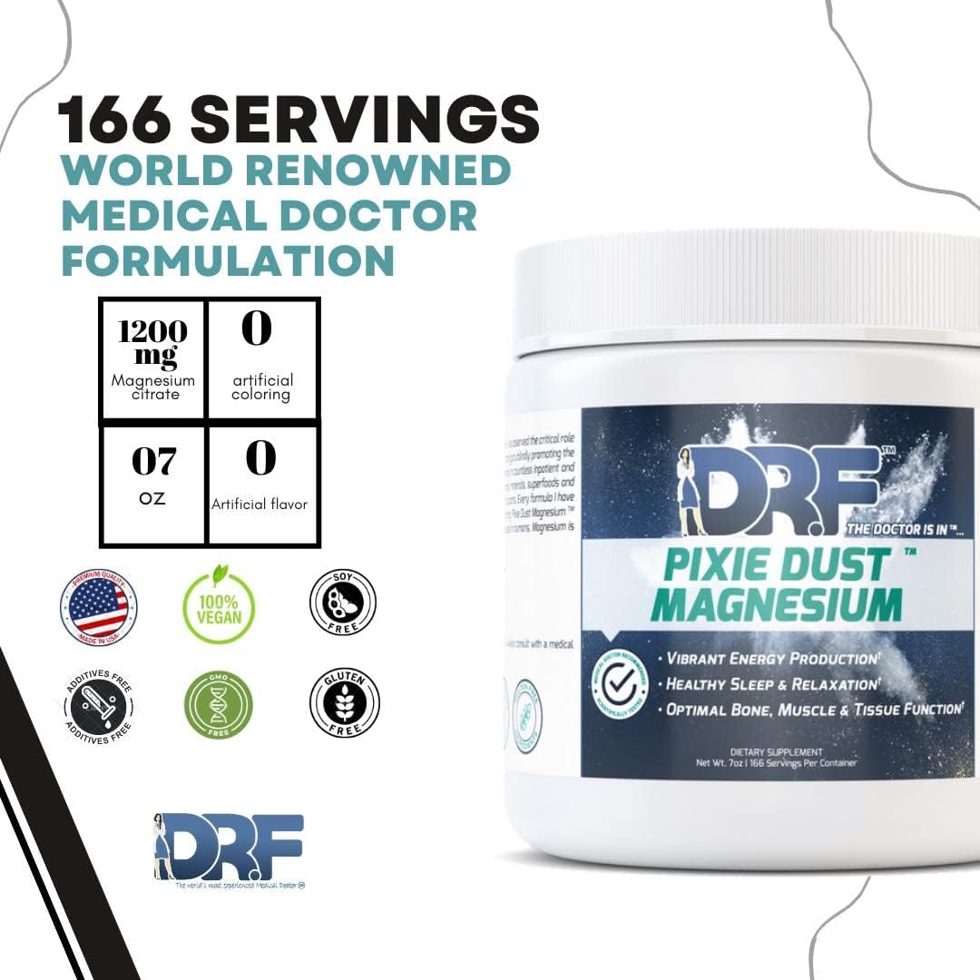 DR.F Pixie Dust Magnesium Powder 7 Ounces