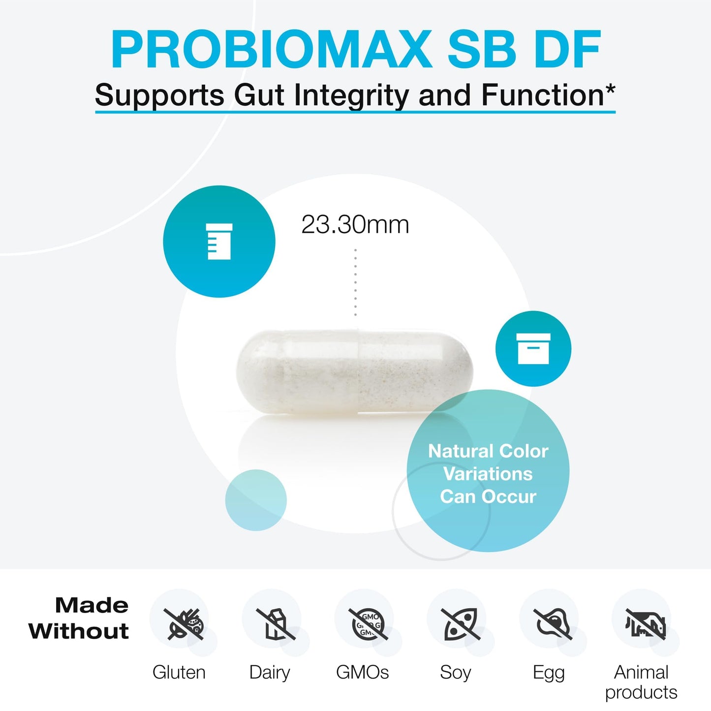 XYMOGEN ProbioMax Sb 35B Probiotic Supplement Capsule, 30 Count