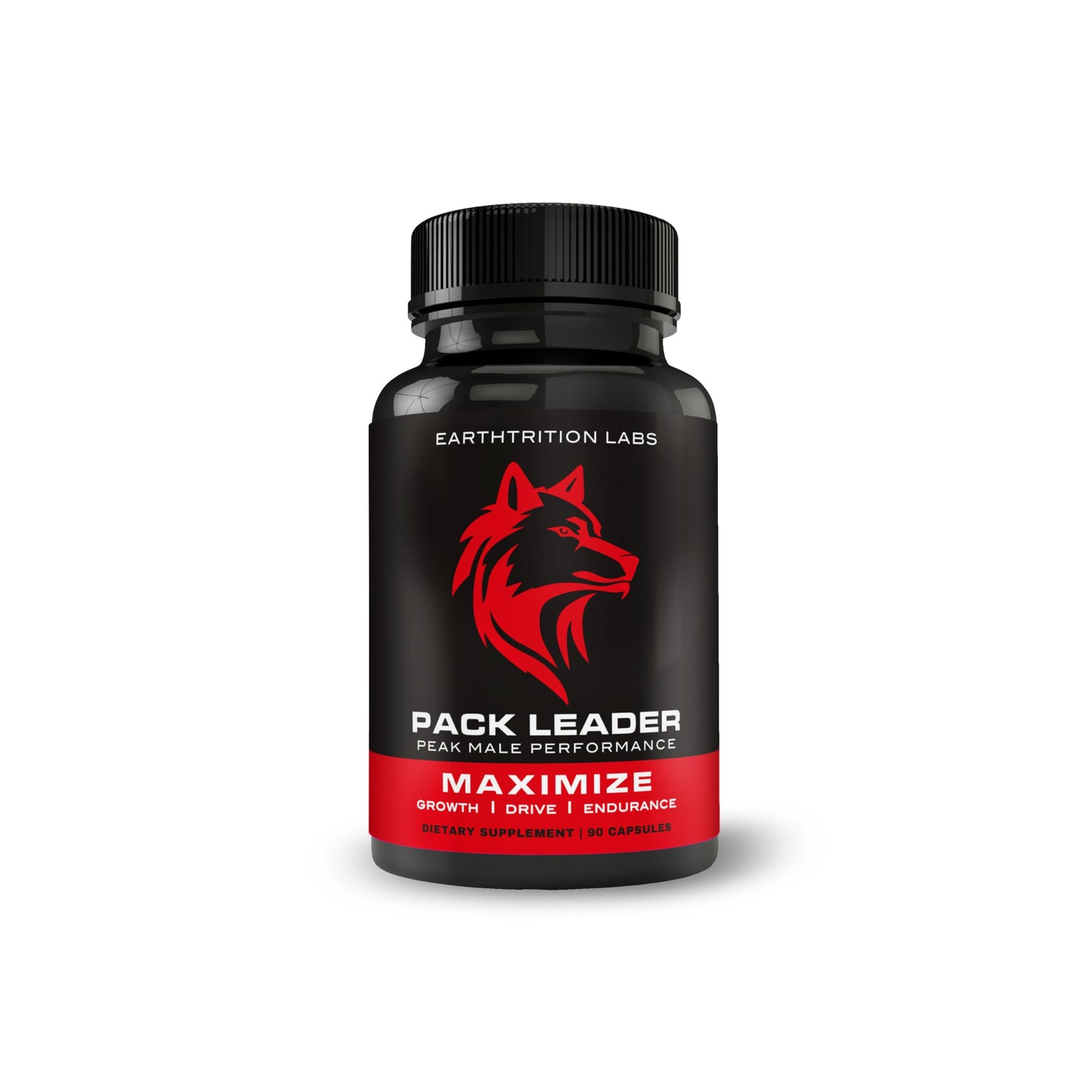 Earthtrition Labs Pack Leader Ultimate Male Performance and Enlargement Pills Capsules 90 Count