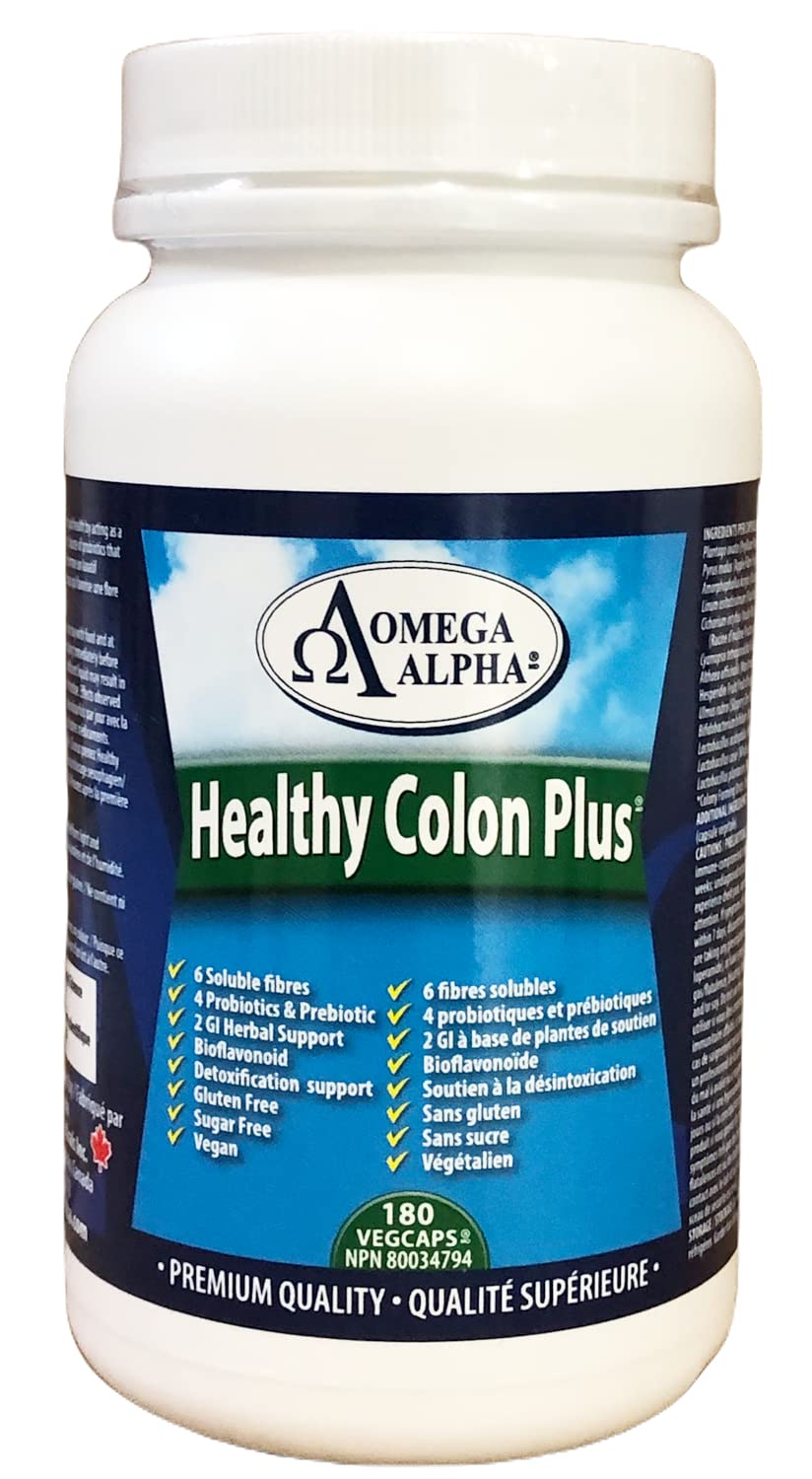 Omega Alpha Healthy Colon Plus Capsule, 180 Capsules