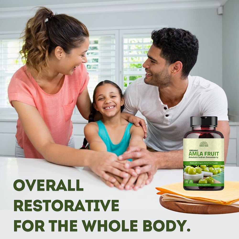 Hebhac Herbs Amla Capsules 120 Capsules
