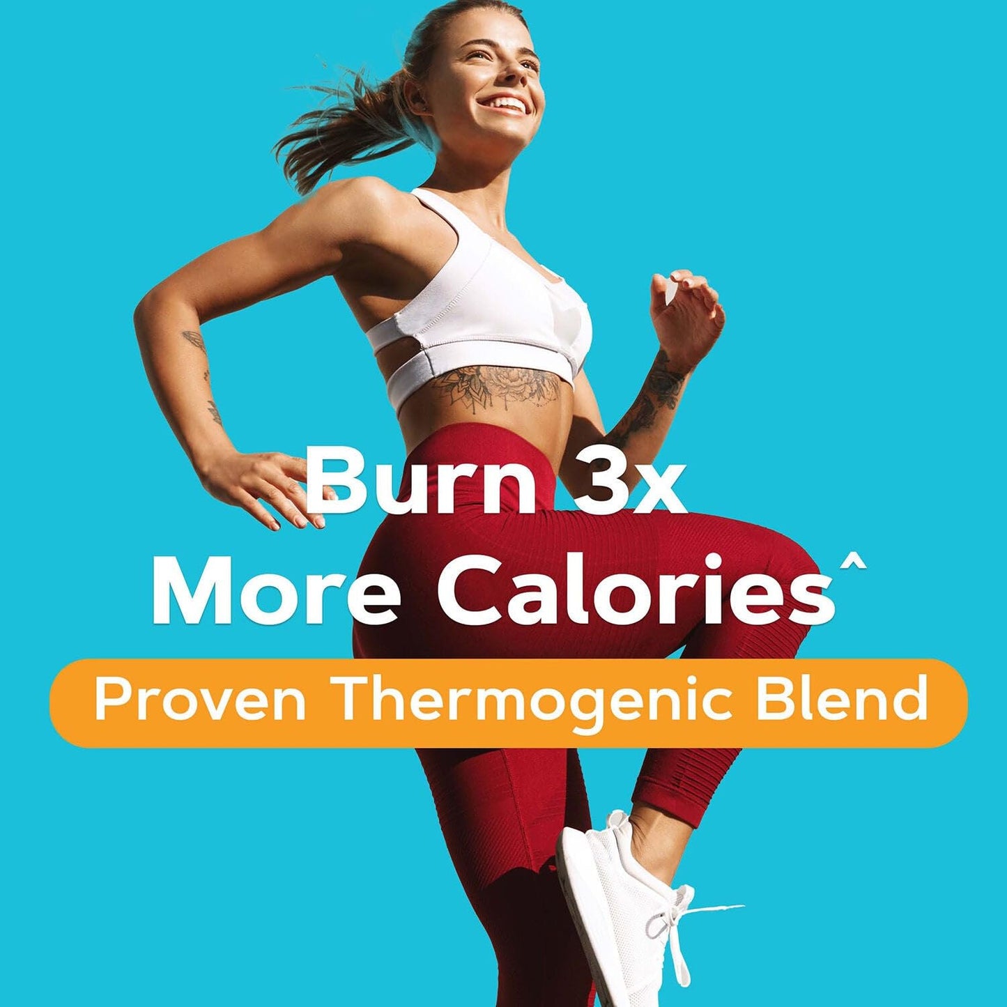 GNC Total Lean Lean Shake Burn Powder Vanilla Crème, 16 Servings
