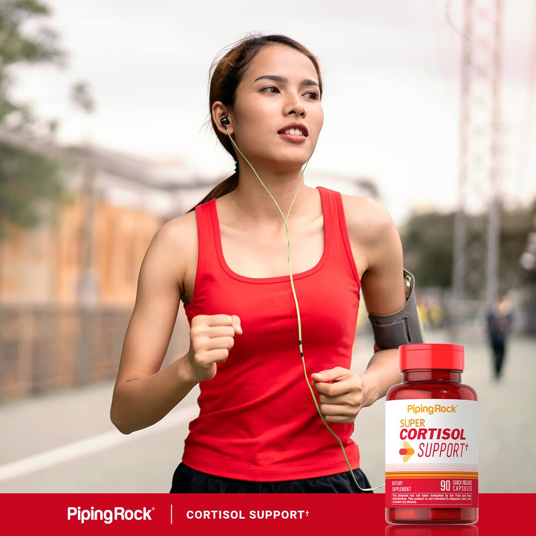 Piping Rock Cortisol Manager Supplement 90 Capsules