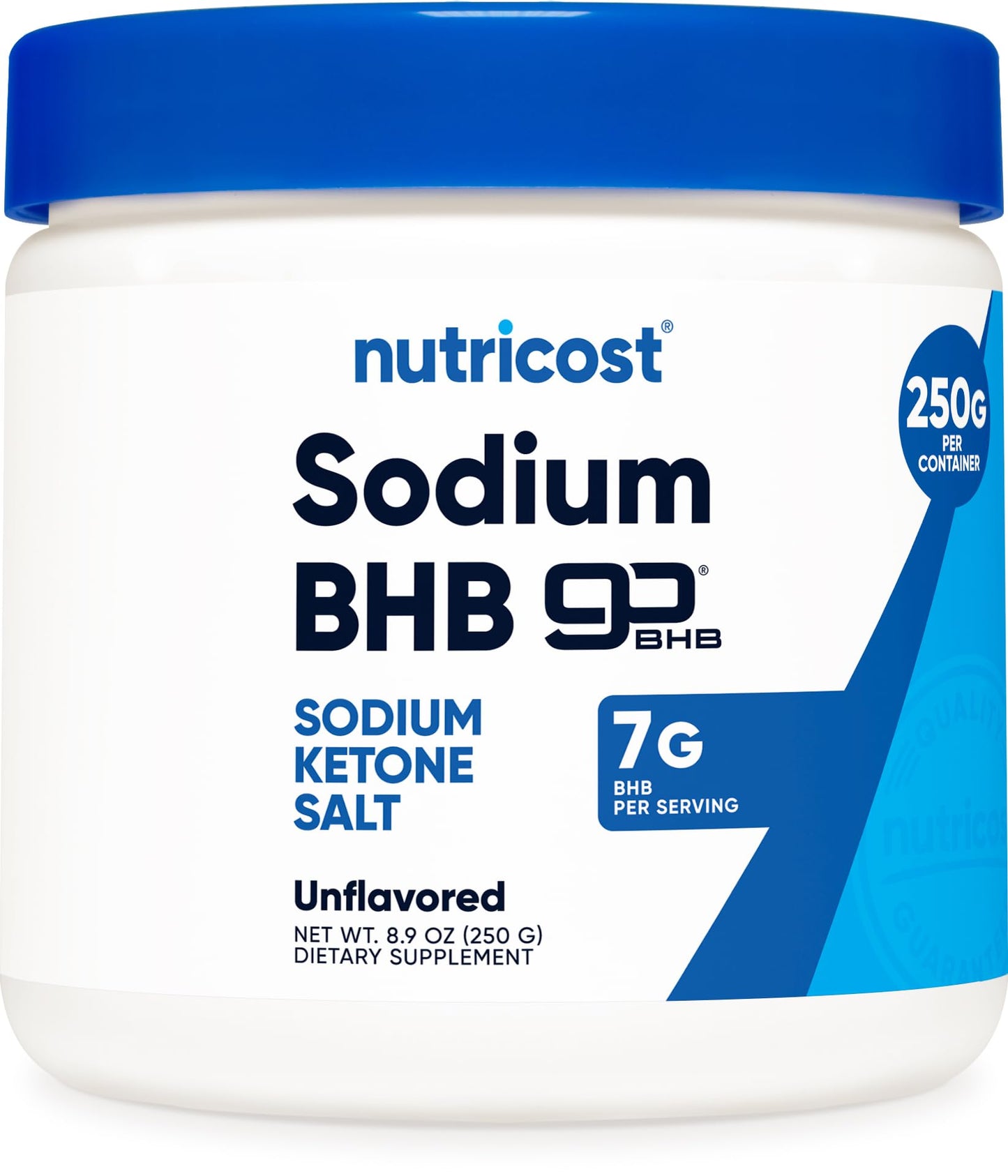 Nutricost Sodium BHB Powder (Unflavored), 11 Ounce