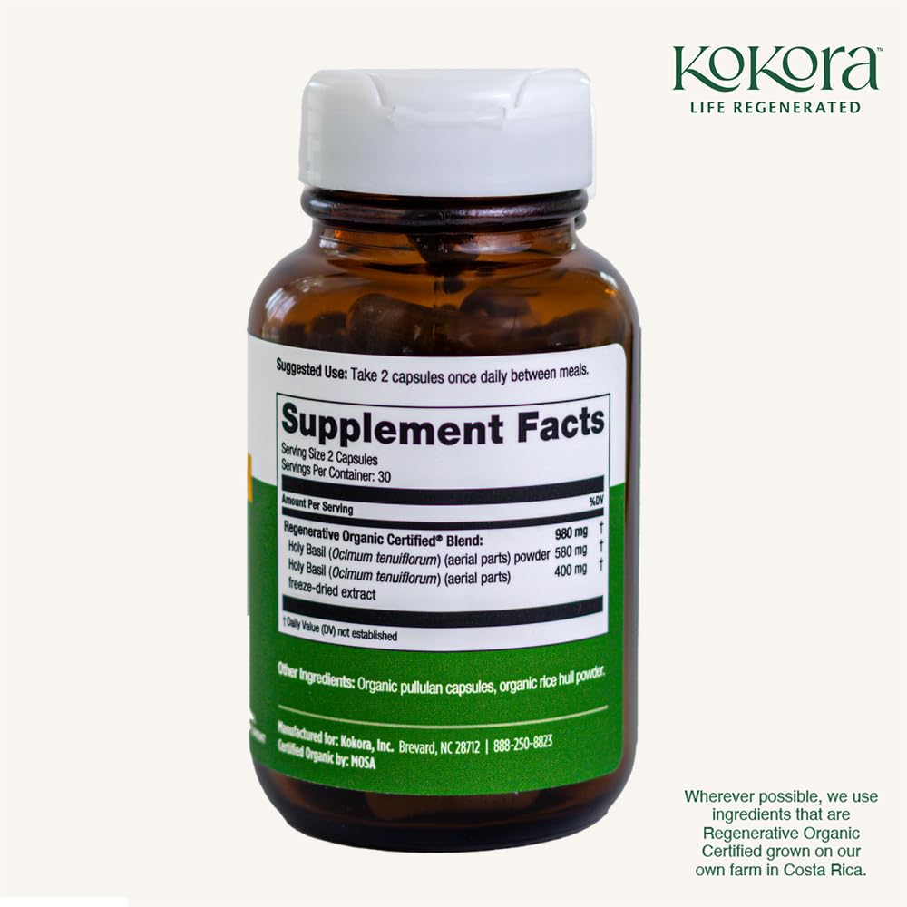 Kokora Regenerative Holy Basil 60 Capsules