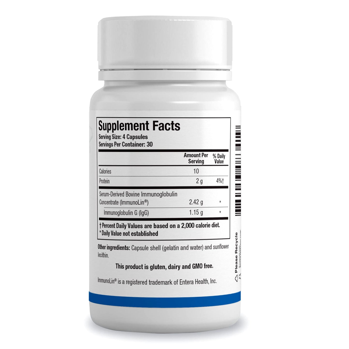 BIOTICS RESEARCH Ultimate Immuno-gG® SBI, Complete Gut Health and Immune Support Capsules, 120 Capsules