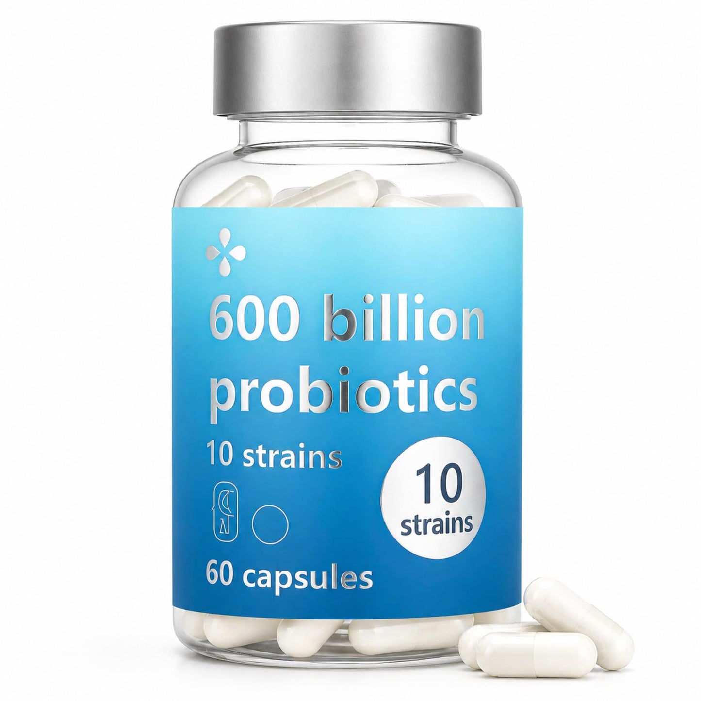 LOUDSAY Probiotics for Women and Men 60 Capsules