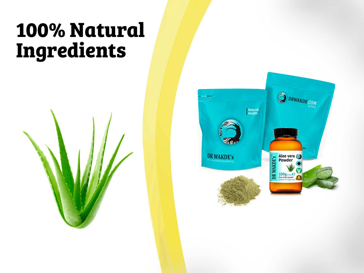 DR WAKDE's Aloe Vera Leaf Powder 3.53 oz