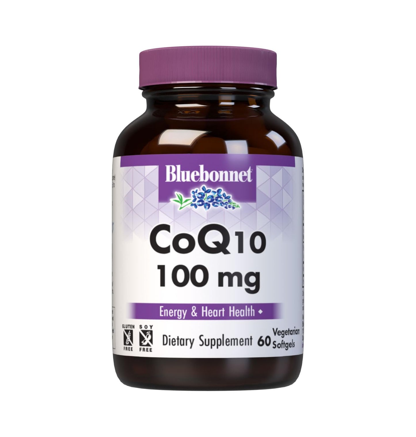 BlueBonnet CoQ-10 100 mg Vegetarian Softgels 60 Count