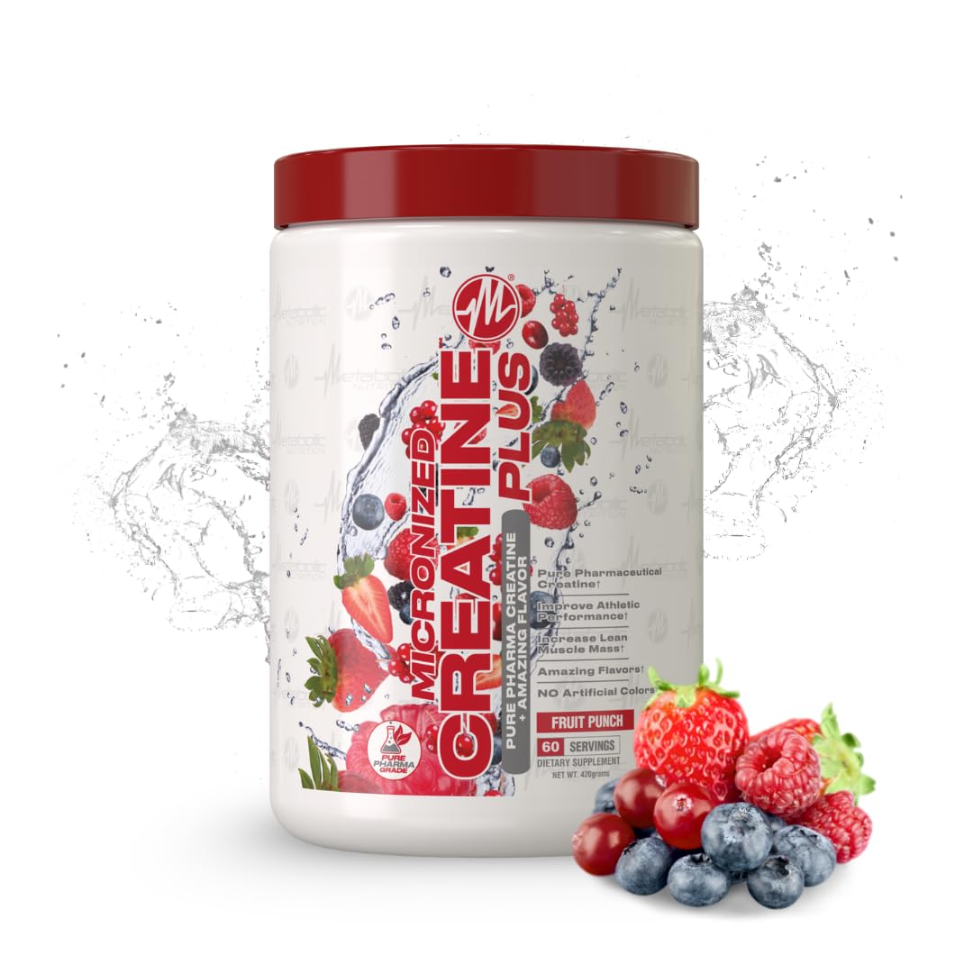 Metabolic Nutrition Micronized Creatine Plus Powder 14.8 oz